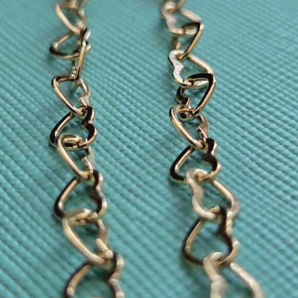 18k Bracelet openheart link design - Picture 6 of 11